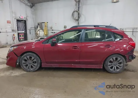 2016 Subaru Impreza 2.0I Sport Premium from USA, damaged, VIN JF1GPAP67G8300520